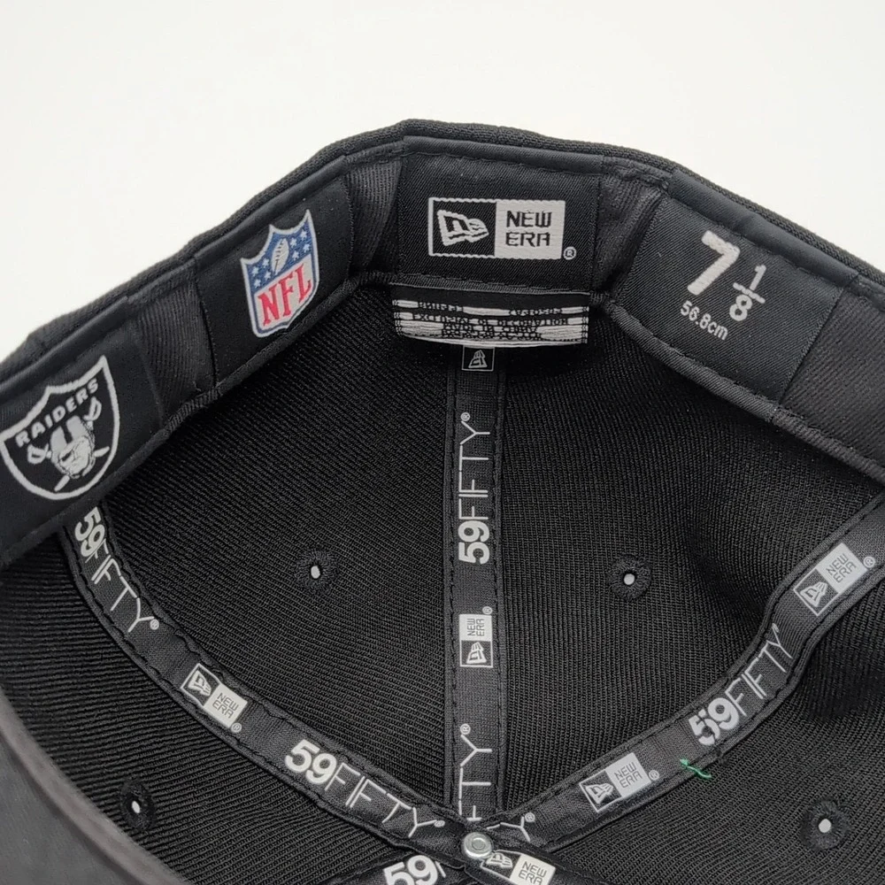 Las Vegas Raiders New Era 59fifty Fitted Hat 7 1/8 Welcome To Las Vegas Patch